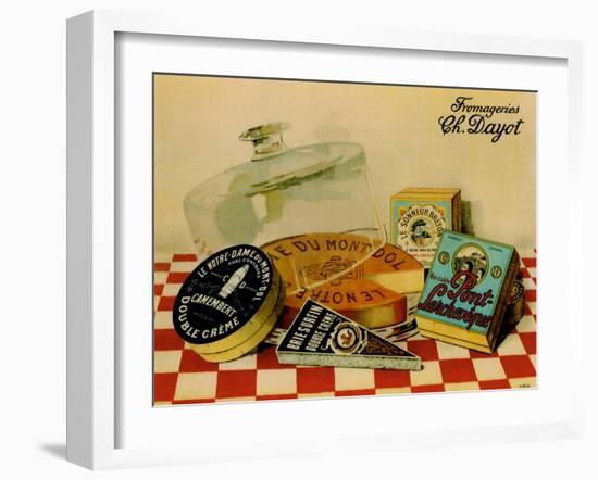 Vintage Cheese - Fromage-null-Framed Giclee Print