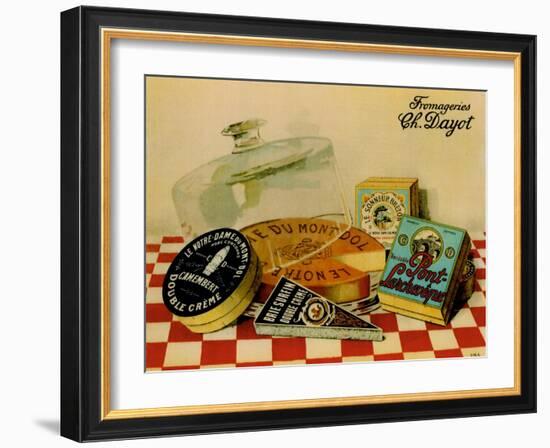 Vintage Cheese - Fromage-null-Framed Giclee Print