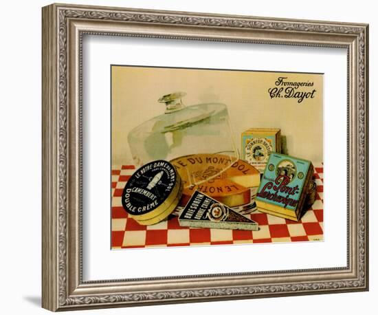 Vintage Cheese - Fromage-null-Framed Giclee Print