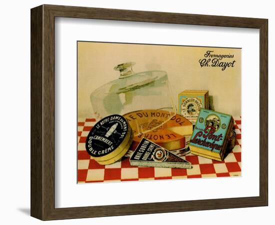 Vintage Cheese - Fromage-null-Framed Giclee Print