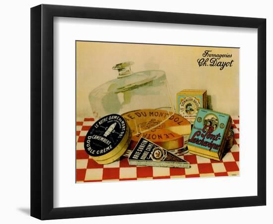 Vintage Cheese - Fromage-null-Framed Giclee Print