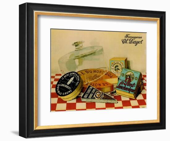 Vintage Cheese - Fromage-null-Framed Giclee Print