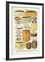 Vintage Cheese-The Vintage Collection-Framed Giclee Print