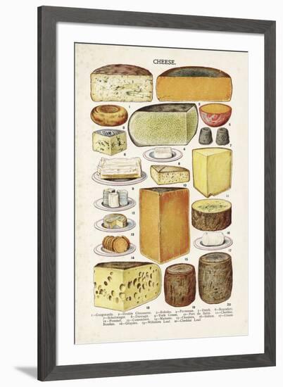 Vintage Cheese-The Vintage Collection-Framed Giclee Print