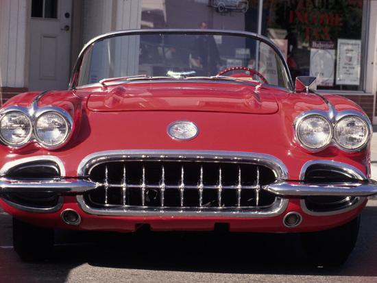 Vintage Chevrolet Corvette Photographic Print By Reid Neubert Art Com