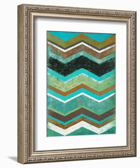 Vintage Chevron I-Michael Marcon-Framed Premium Giclee Print