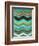 Vintage Chevron I-Michael Marcon-Framed Premium Giclee Print