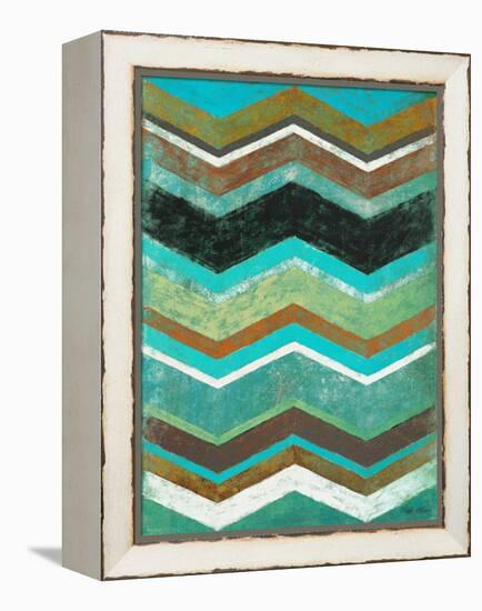 Vintage Chevron I-Michael Marcon-Framed Stretched Canvas