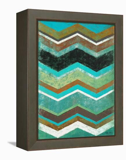 Vintage Chevron I-Michael Marcon-Framed Stretched Canvas