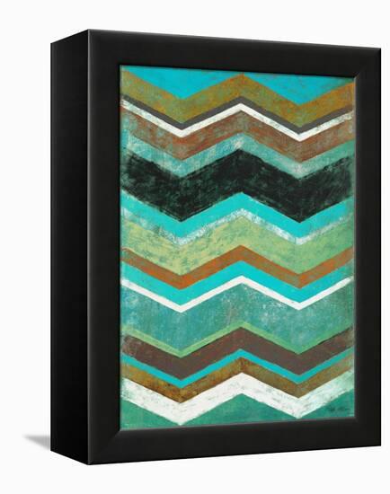 Vintage Chevron I-Michael Marcon-Framed Stretched Canvas