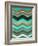 Vintage Chevron I-Michael Marcon-Framed Art Print