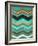 Vintage Chevron I-Michael Marcon-Framed Art Print