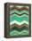 Vintage Chevron II-Michael Marcon-Framed Stretched Canvas