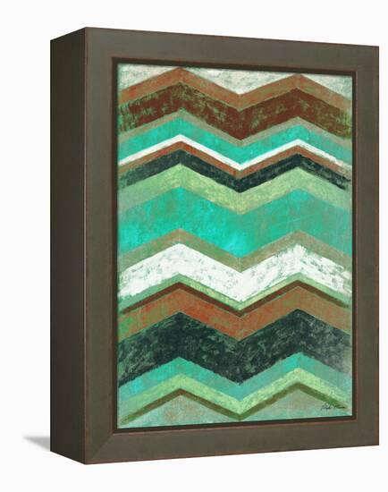 Vintage Chevron II-Michael Marcon-Framed Stretched Canvas