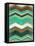 Vintage Chevron II-Michael Marcon-Framed Stretched Canvas