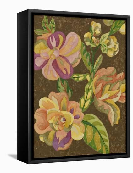 Vintage Chintz III-Chariklia Zarris-Framed Stretched Canvas