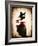 Vintage Christmas Kitten-Jai Johnson-Framed Giclee Print