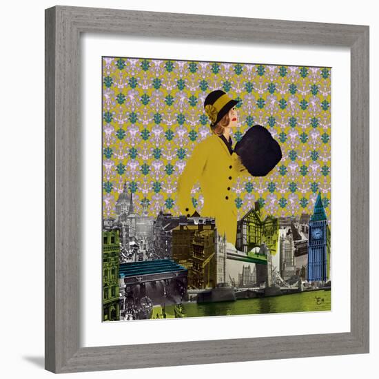 Vintage City I-Emilie Ramon-Framed Giclee Print