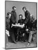Vintage Civil War Photograph of General Philip Sheridan and His Staff-Stocktrek Images-Mounted Photographic Print