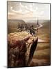 Vintage Civil War Print of Union Soldiers On the Summit of Lookout Mountain-Stocktrek Images-Mounted Photographic Print