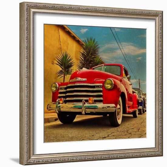 Vintage Classic Truck-Salvatore Elia-Framed Photographic Print