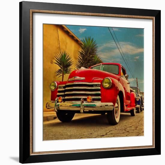 Vintage Classic Truck-Salvatore Elia-Framed Photographic Print