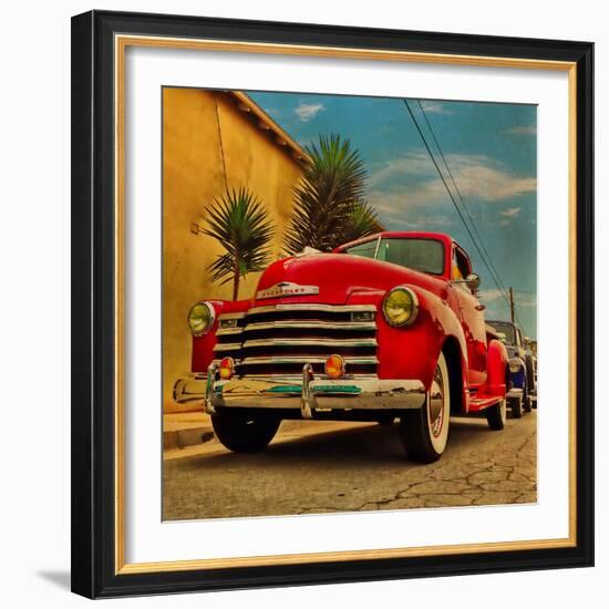 Vintage Classic Truck-Salvatore Elia-Framed Photographic Print