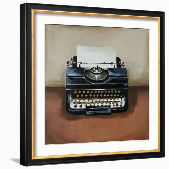 Vintage Classics I - typewriter-Sydney Edmunds-Framed Giclee Print