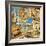 Vintage Collage - European Travel-Maugli-l-Framed Premium Giclee Print