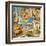 Vintage Collage - European Travel-Maugli-l-Framed Art Print