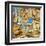 Vintage Collage - European Travel-Maugli-l-Framed Art Print