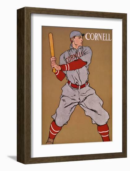 Vintage Cornell Baseball-null-Framed Giclee Print