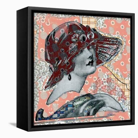 Vintage Couture I-Ricki Mountain-Framed Stretched Canvas