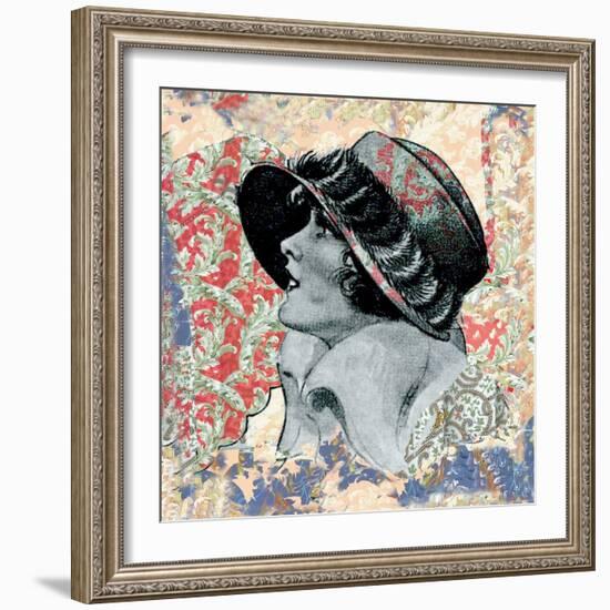 Vintage Couture II-Ricki Mountain-Framed Art Print