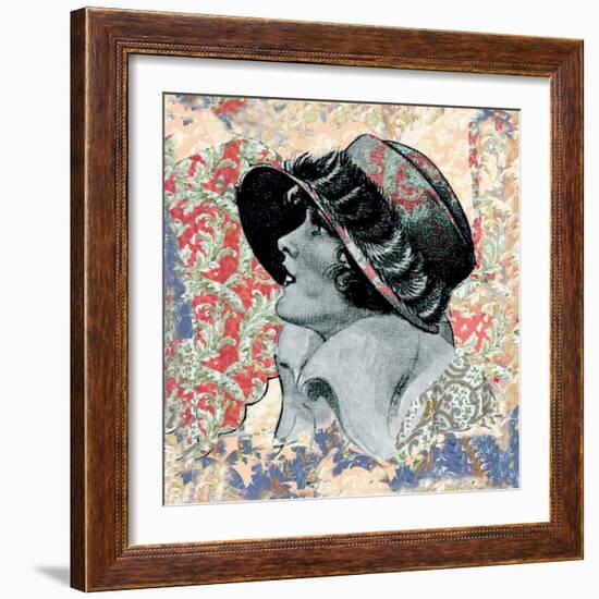 Vintage Couture II-Ricki Mountain-Framed Art Print