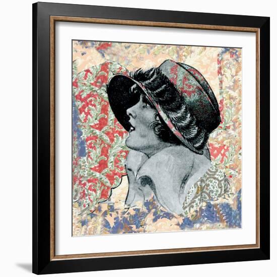 Vintage Couture II-Ricki Mountain-Framed Art Print