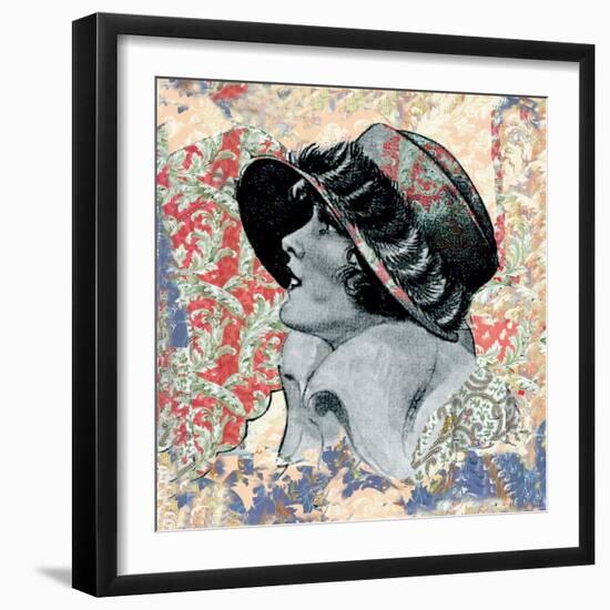 Vintage Couture II-Ricki Mountain-Framed Art Print