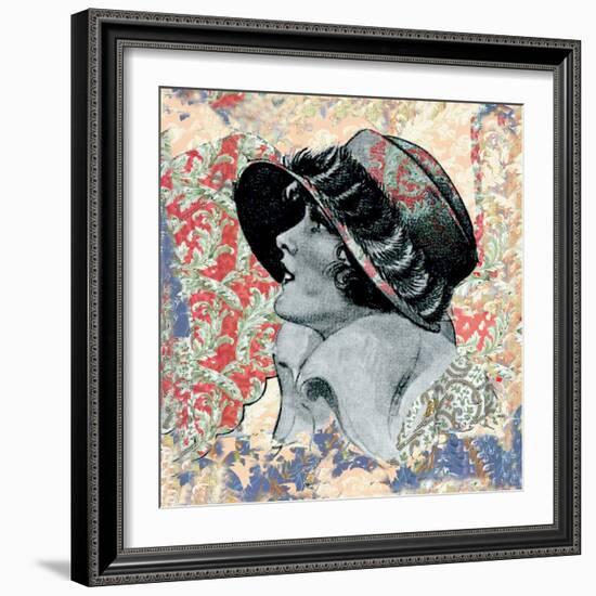 Vintage Couture II-Ricki Mountain-Framed Art Print