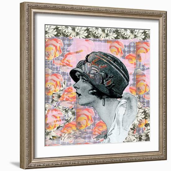 Vintage Couture III-Ricki Mountain-Framed Art Print