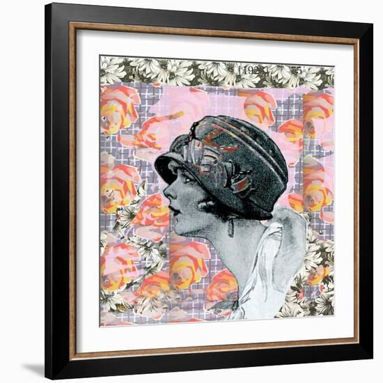 Vintage Couture III-Ricki Mountain-Framed Art Print