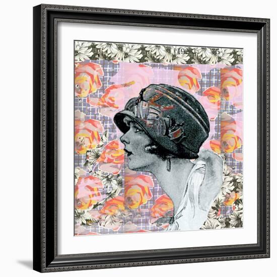 Vintage Couture III-Ricki Mountain-Framed Art Print