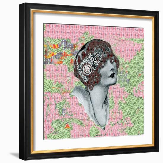 Vintage Couture IV-Ricki Mountain-Framed Art Print