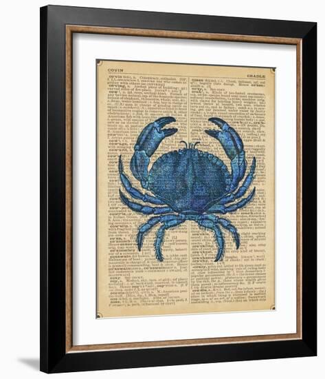 Vintage Crab-Sparx Studio-Framed Giclee Print