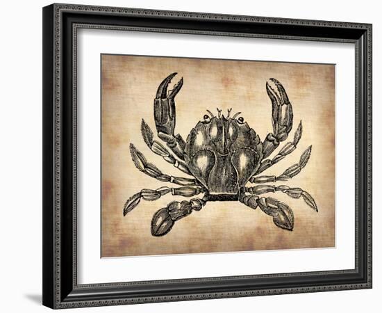 Vintage Crab-NaxArt-Framed Art Print