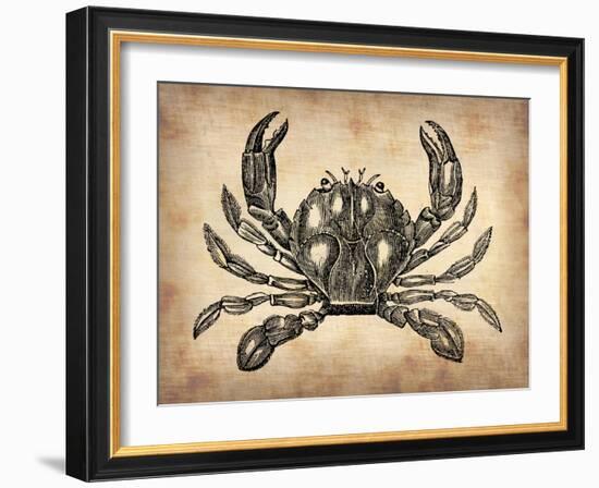 Vintage Crab-NaxArt-Framed Art Print