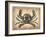 Vintage Crab-NaxArt-Framed Art Print