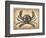 Vintage Crab-NaxArt-Framed Art Print