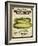 Vintage Cucumber Seed Packet-null-Framed Giclee Print