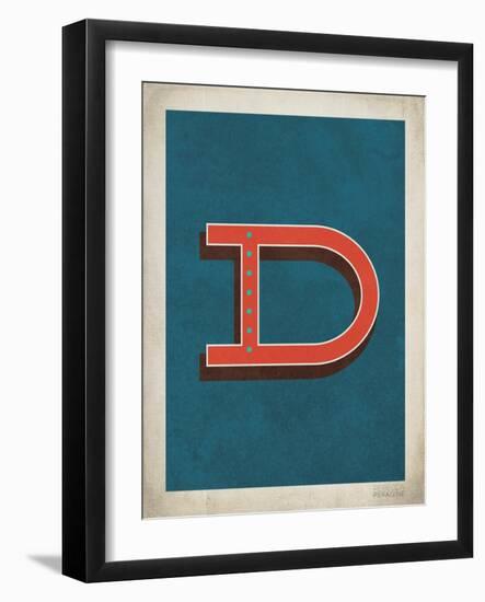 Vintage D-Kindred Sol Collective-Framed Art Print