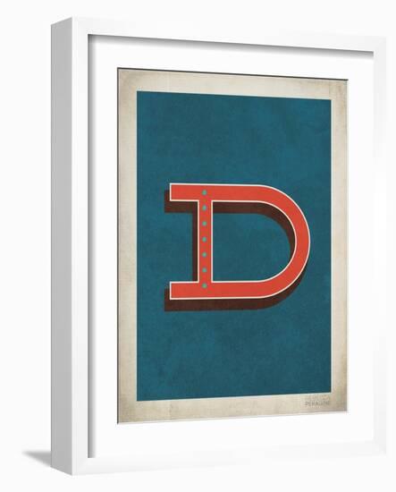 Vintage D-Kindred Sol Collective-Framed Art Print